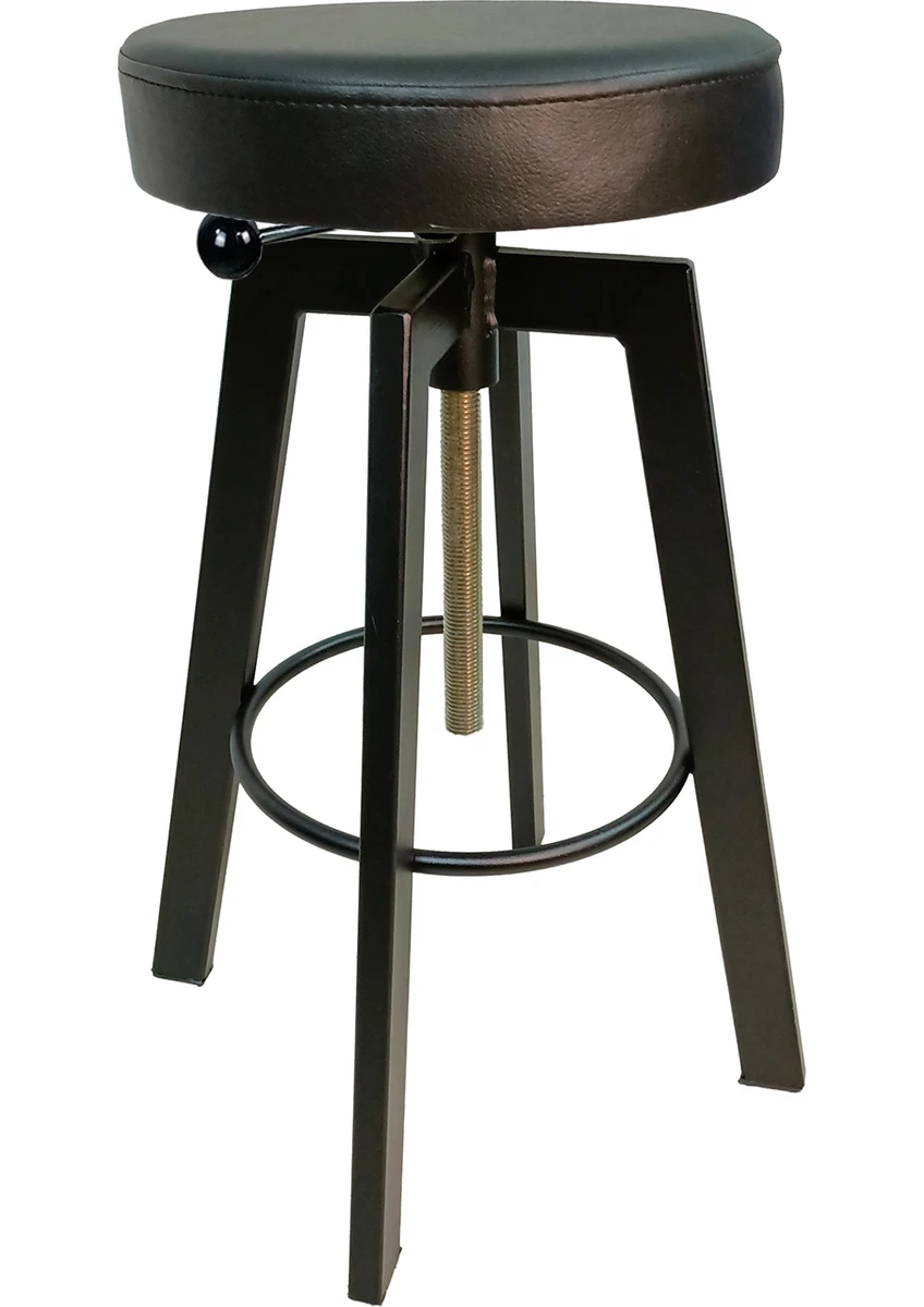 Helen Bar Sandalyesi Bar Taburesi Siyah